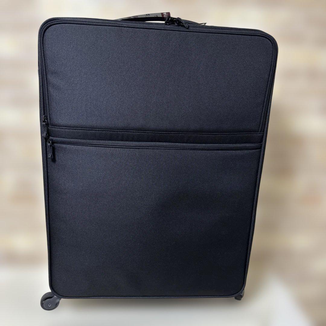 MUJI ブラックキャリーケース アルミハードキャリーケース34リットル（黒） | 無印良品