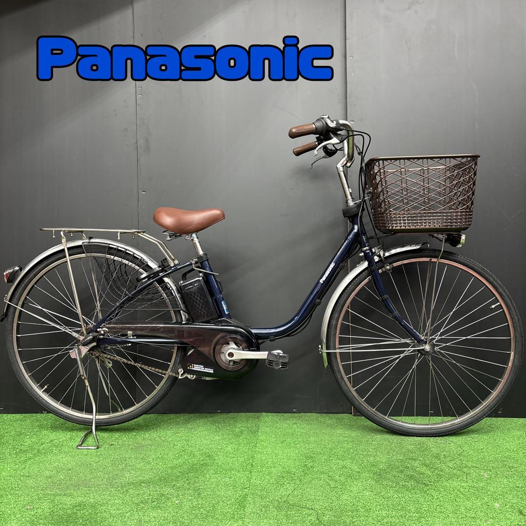 電動自転車 Panasonic Lithium vivi ネイビー　3 SOLD OUT】電動自転車 パナソニック ビビ・L 24インチ 大容量12Ah 新古