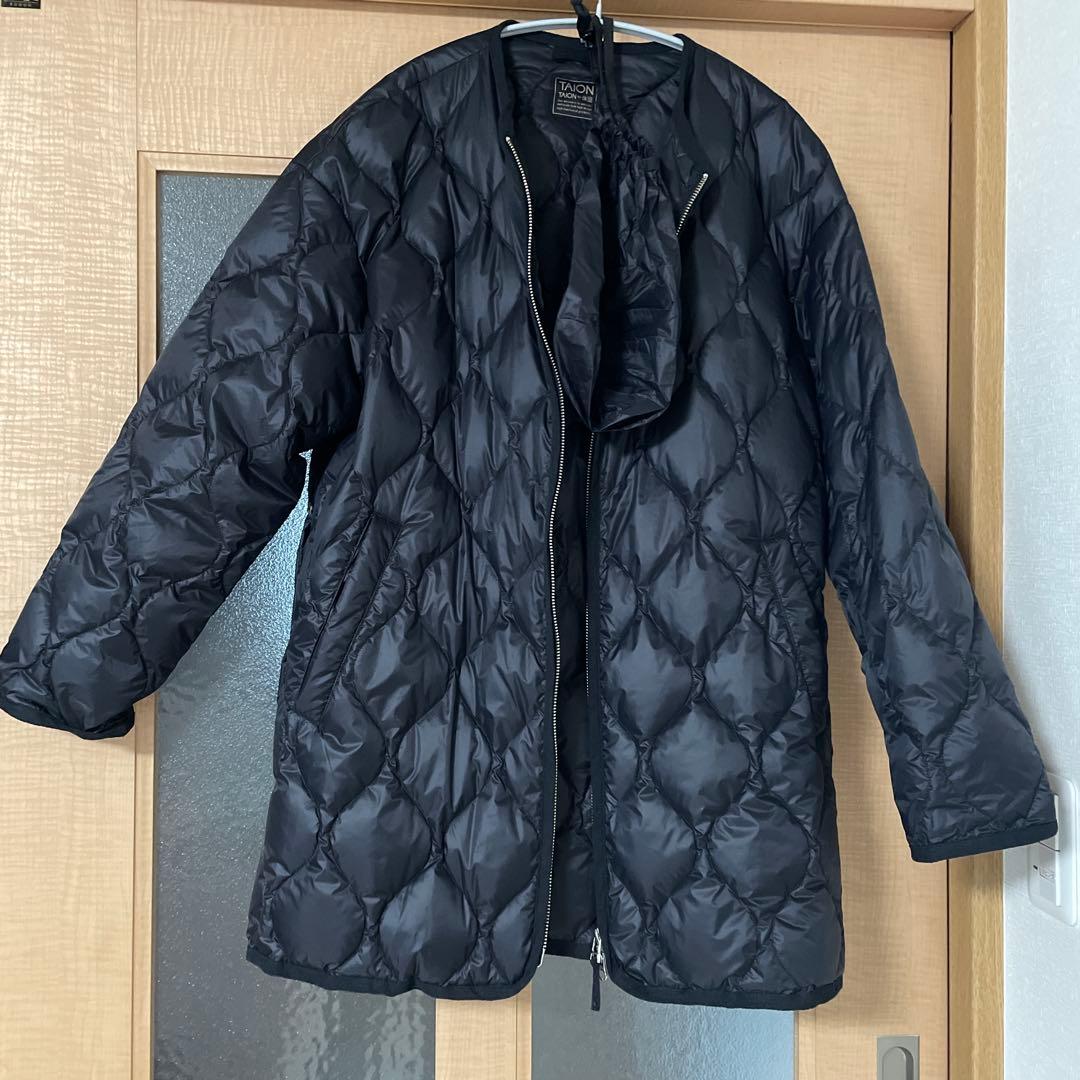 TAION （journal standard）ブラックダウンジャケット □《追加》別注【TAION / タイオン】*RELUME ミリタリーダウン