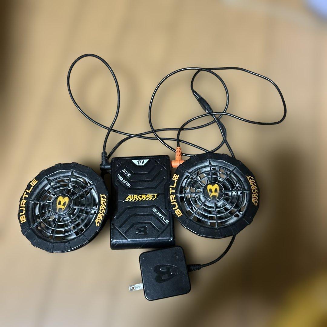 バートル17Vファン一式 楽天市場】バートル バッテリー ファン セット 17v（安全・保護用品