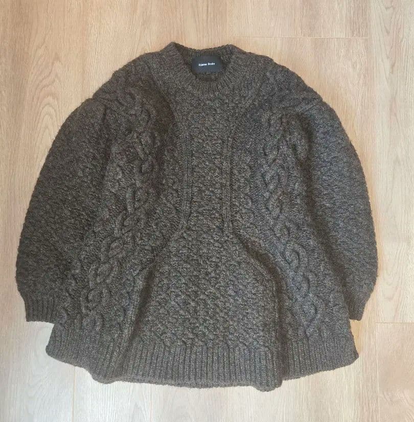 Simone Rocha ケーブルニットセーター