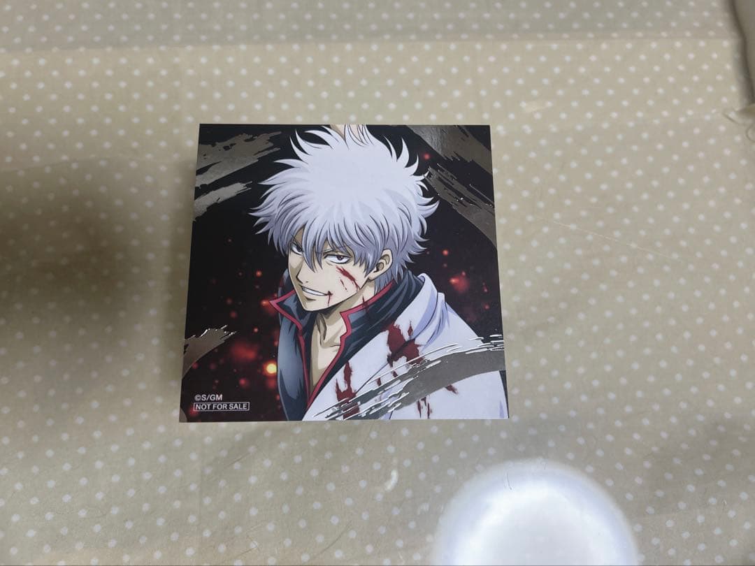 銀魂 アニメイト 特典 箔押しスクエアカード 吉原大炎上 坂田銀時 銀