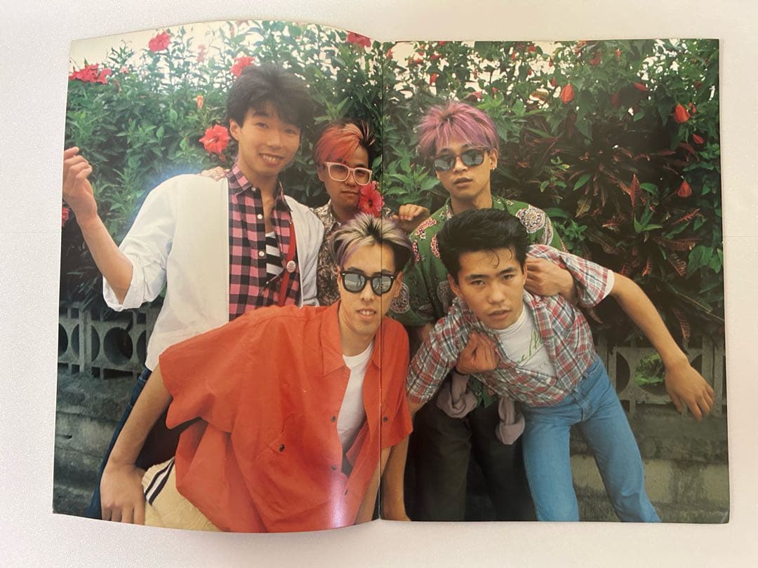 ☆激レア☆C-C-B☆コンサートツアー'85☆メンバーサイン入り