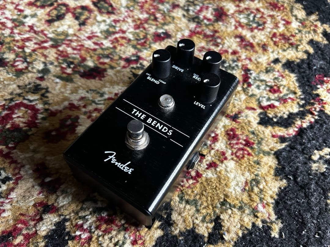 Fender THE BENDS ギターエフェクター フェンダー Fender The Bends Compressor Pedal コンプレッサー ギター
