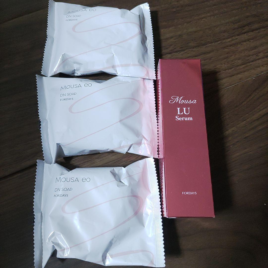 フォーデイズ LU セラム＆DNソープ３個