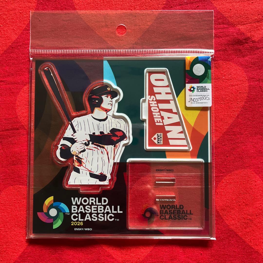 大谷翔平 アクリルスタンド WBC 侍ジャパン 公式グッズ - メルカリ