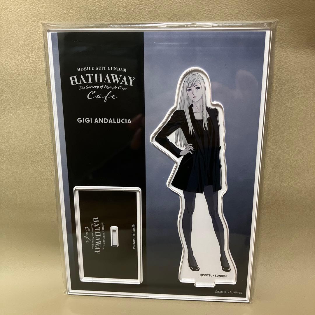 ギギ アクリルスタンド 閃光のハサウェイ キルケーの魔女 コラボカフェ