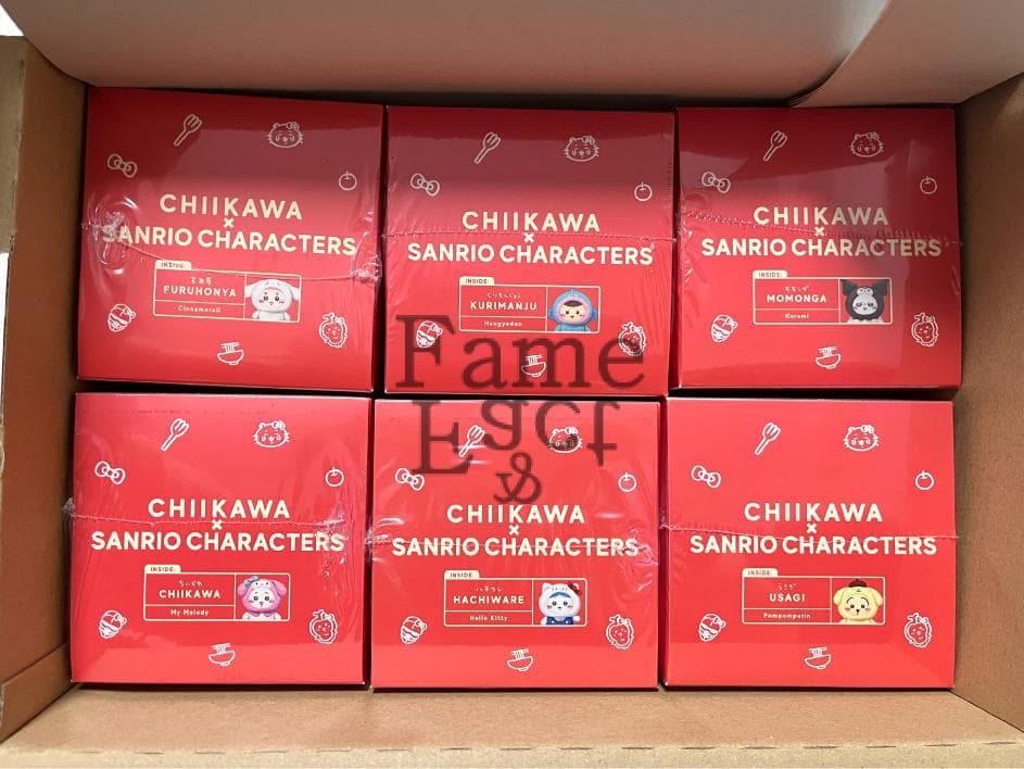 ちいかわ サンリオキャラクターズ Kiramekko 全6種 コンプリートセット