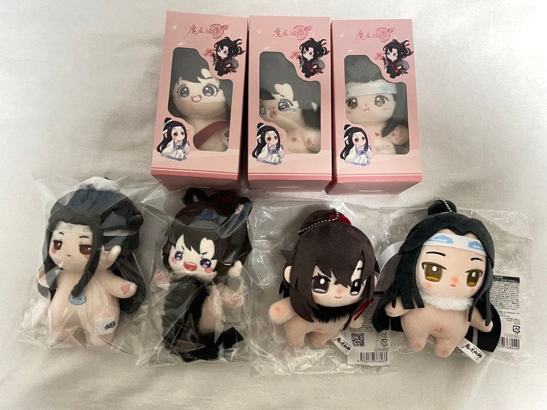 魔道祖師 ぬいぐるみ kaze 奶呼呼 10cm 第3期・販売分 】魔道祖師（kaze）☆ ぬいぐるみ（云深双兔）約10cm