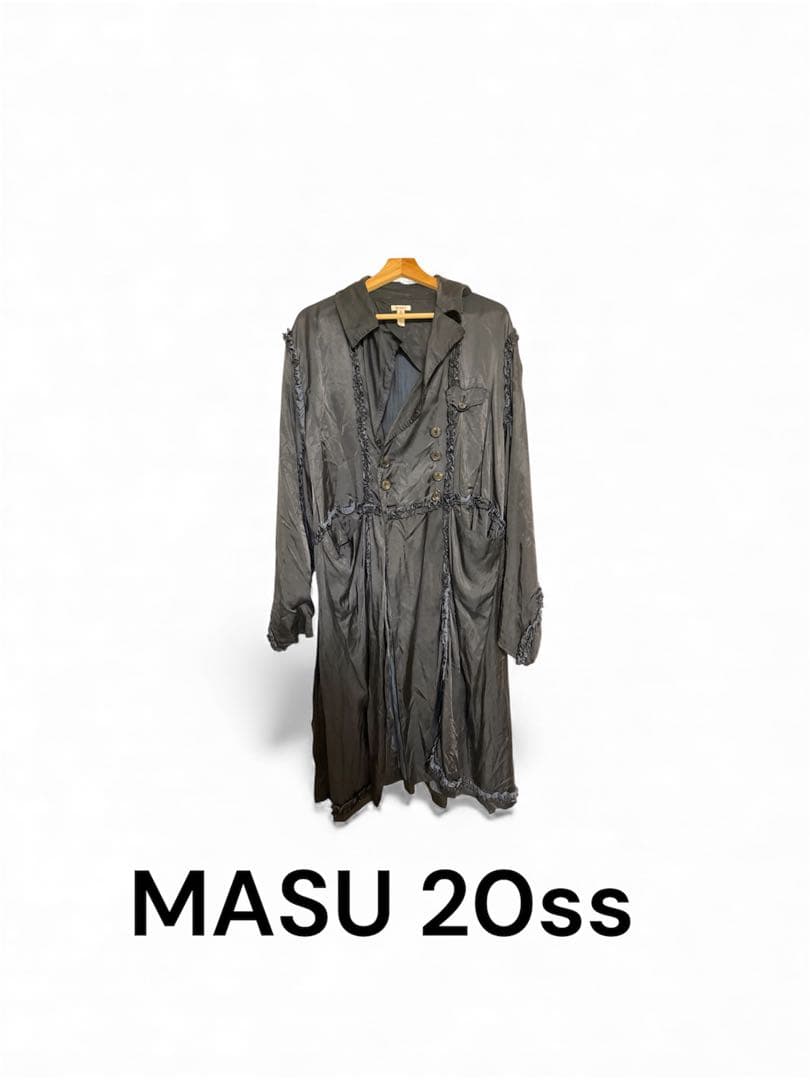 n*k様 MASU 20ss frill frock coat size46 BUNNY | アウター - ライラックノスタルジックフラワー 【公式】fafa