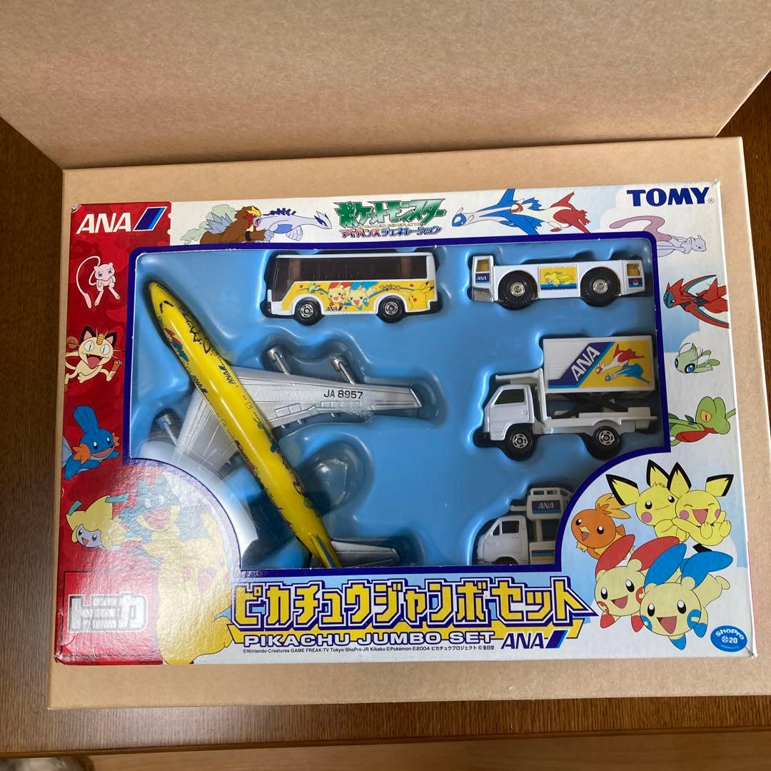 トミカ ピカチュウ ジャンボ ジェット セット ANA - メルカリ