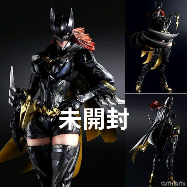 未開封　バットマン　DC comics　プレイアーツ改　フィギュア　バットガール Amazon.co.jp: PLAY ARTS改 BATMAN™: ARKHAM KNIGHT バットガール PVC
