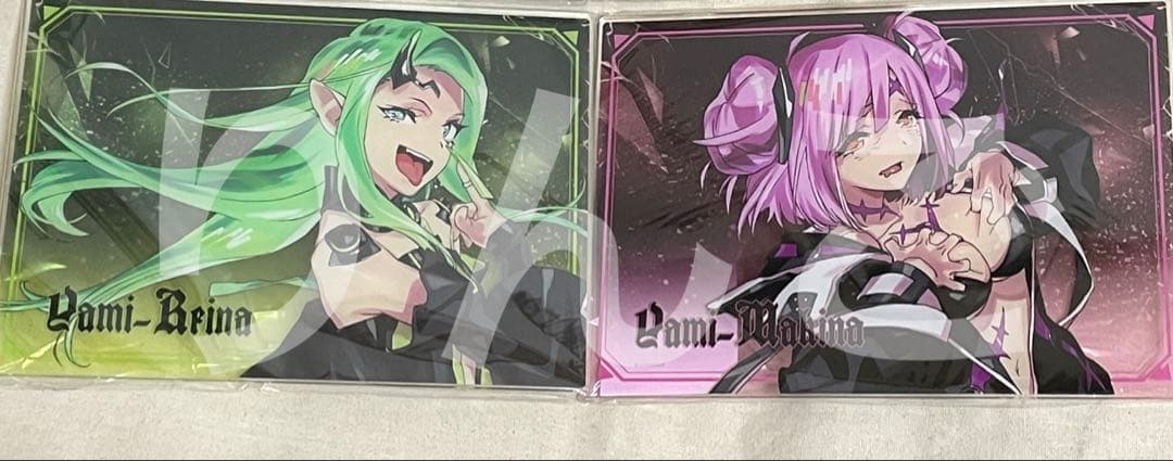 裏マクロス 裏マクフェス　ガラポン　A賞 アクリルボード　闇レイナ　闇マキナ