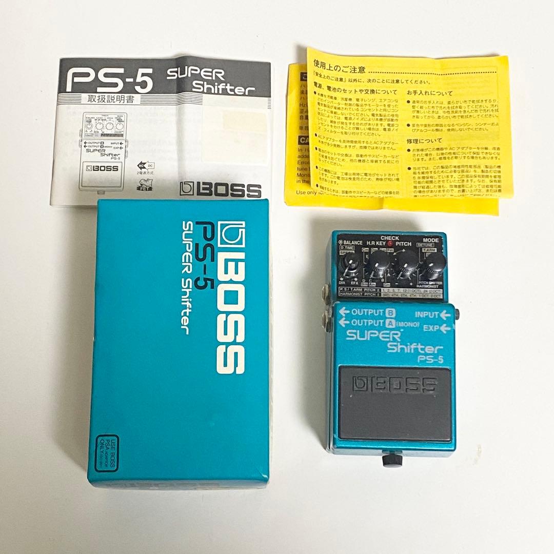 BOSS PS-5 SUPER SHIFTER 本体+箱+説明書 エフェクター