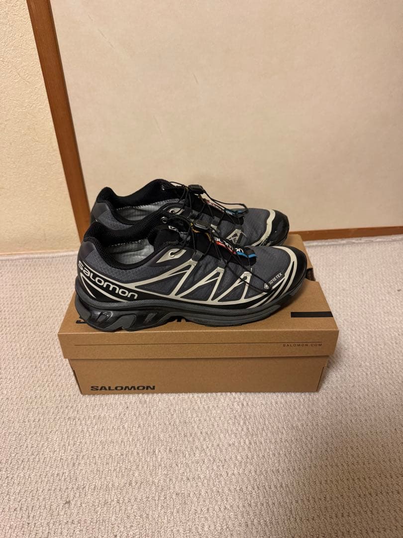ま*ね様 SALOMON XT-6 GTX GORE-TEX サロモン ブラック SALOMON - XT-6 (GORE-TEX) - ゴアテックス スニーカー - BLACK