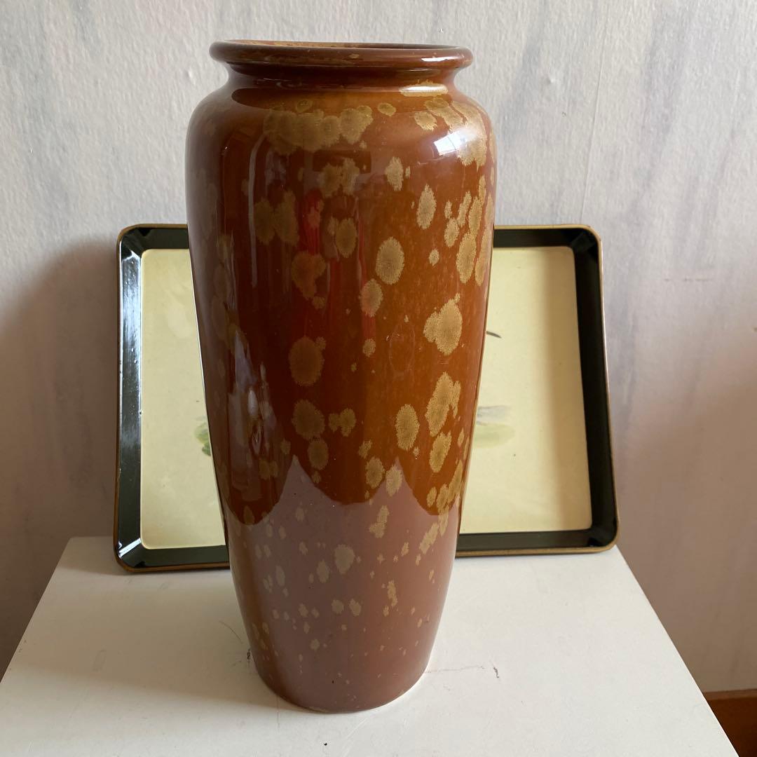 窯変の花瓶　高さ30cm Clay（クレイ） 花瓶 陶器 シンプル おしゃれ sobre M 高さ31cm 陶器