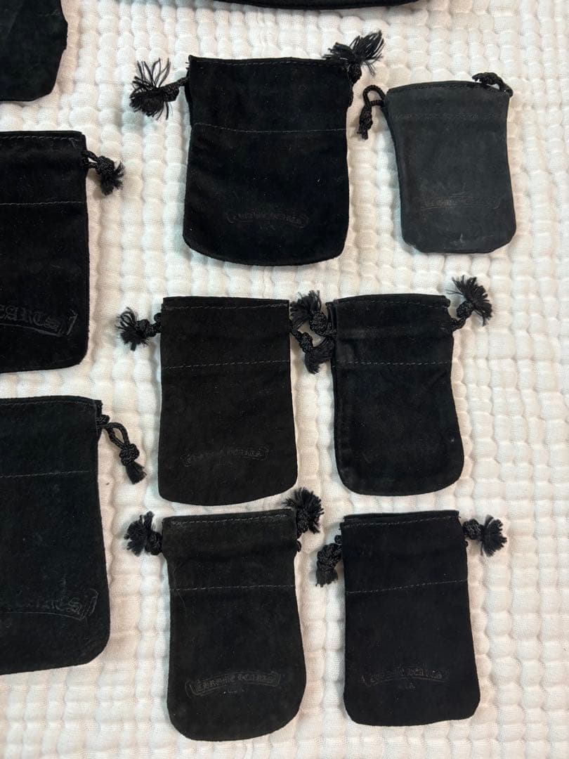 クロムハーツ】皮袋30枚 シルバー磨き 紙袋