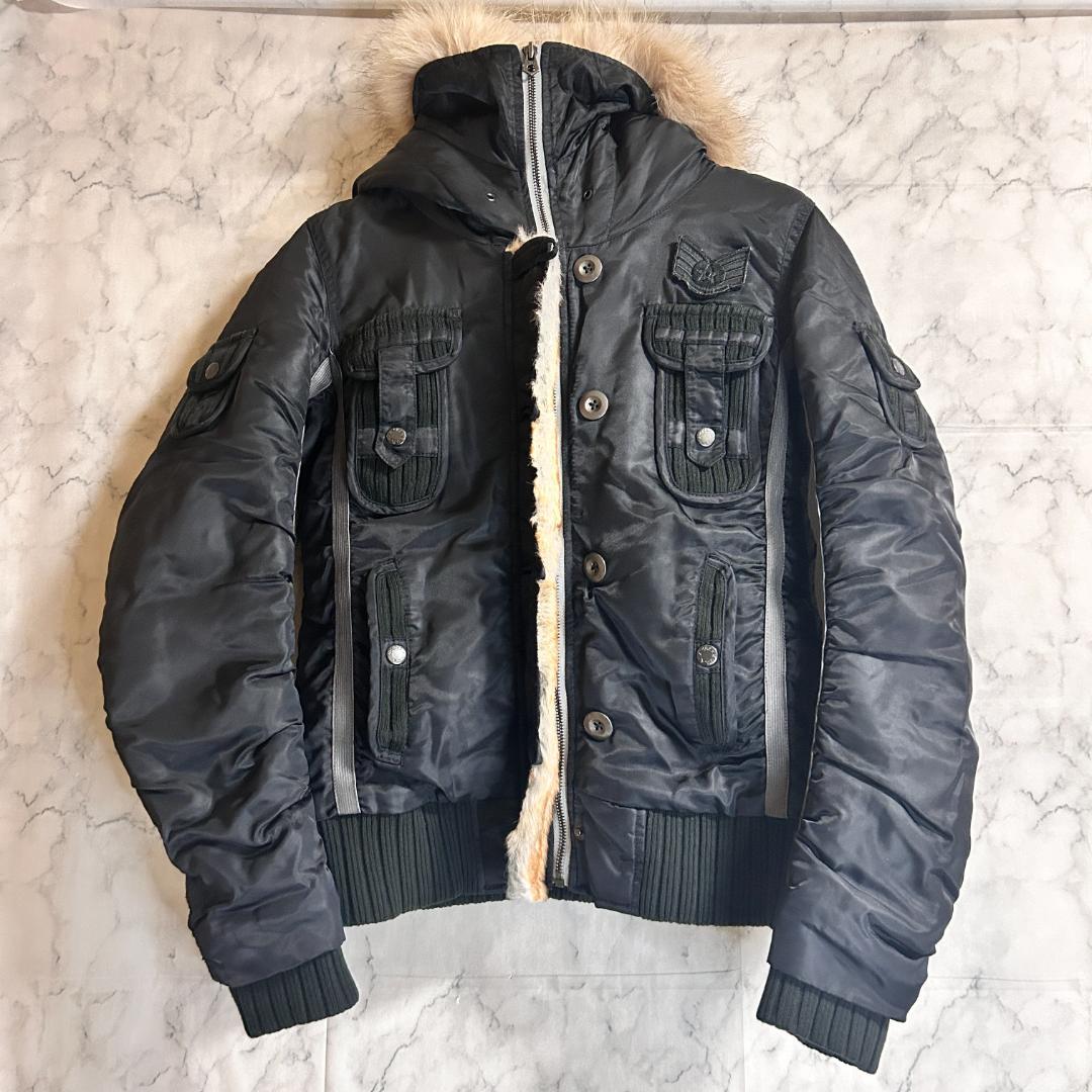 希少 AVIREX アヴレックス N-2B フライドジャケット 短丈 Y2K M