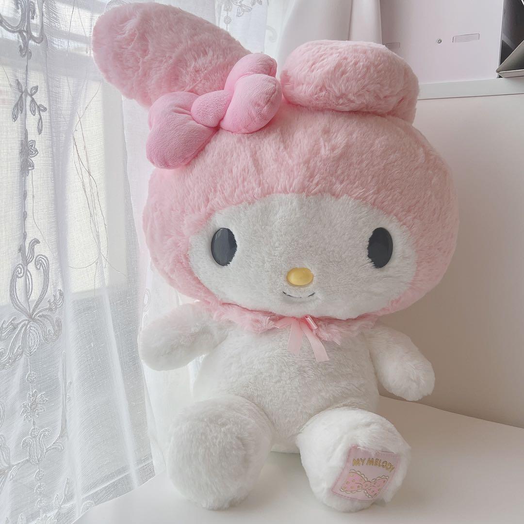 新品未使用美品 マイメロ♡ほわほわぬいぐるみ♡特大 BICサイズ 2L タグあり