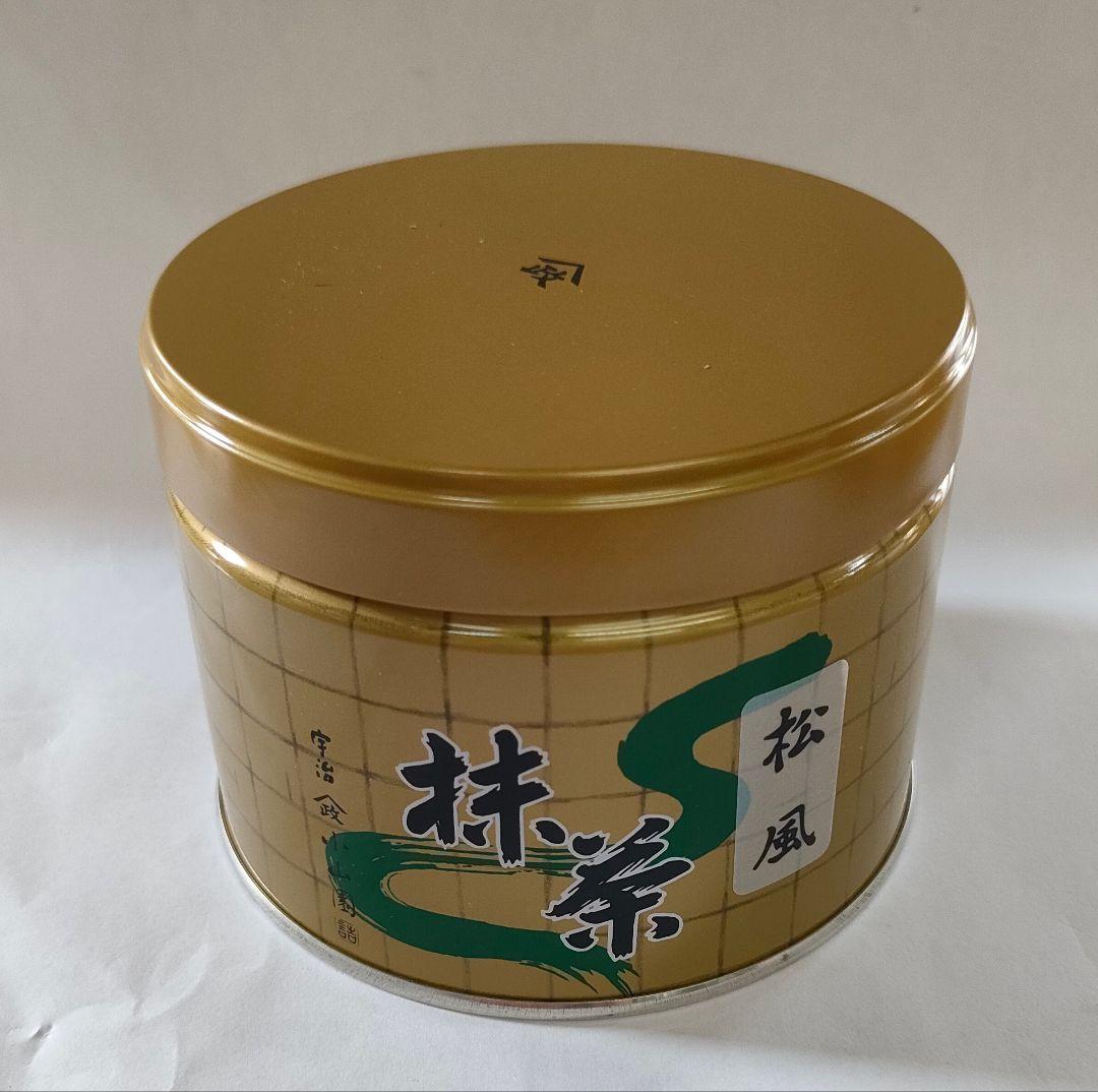 抹茶　山政小山園　松風150g缶