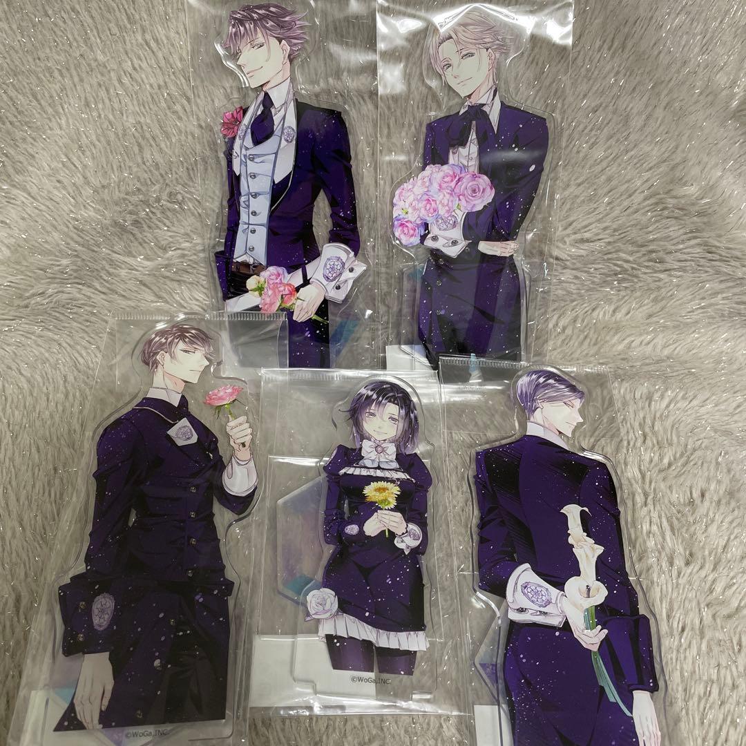 華アワセ アクリルスタンド フラワー 5種類 セット ステラワース アクスタ