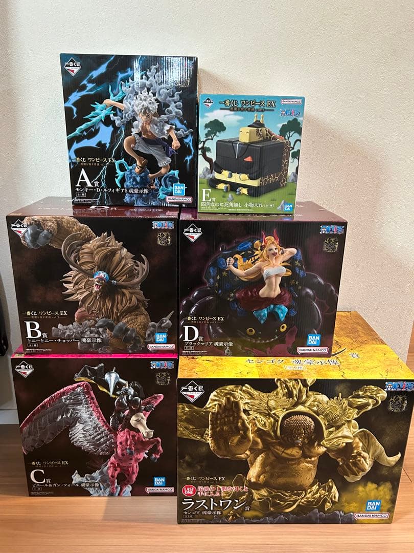 ★ 一番くじ ワンピースEX 悪魔を宿す者達 フィギュア コンプリートセット ②
