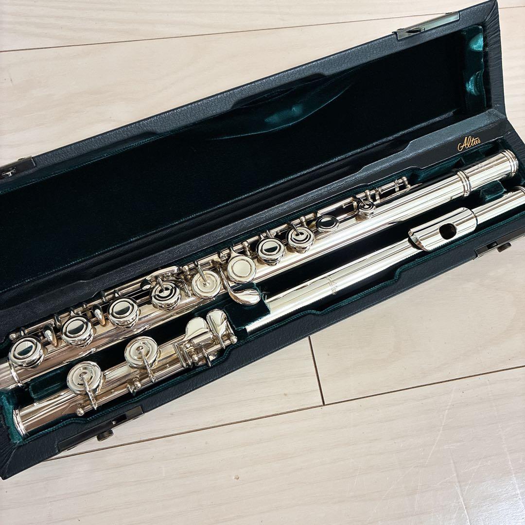 Altus アルタス フルート A1107E 管体銀製958 - メルカリ