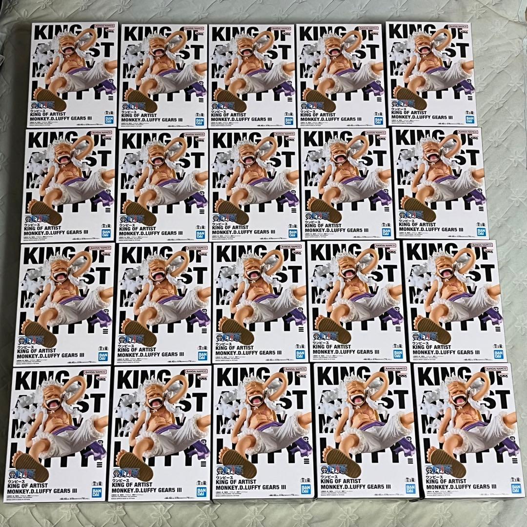 ワンピース　king of artist ルフィ　ギア5 iii 20つセット