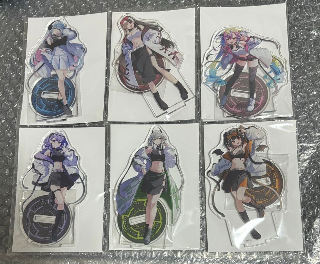 るみぷろ　渋谷　TSUTAYA アクリルスタンド　全６種　セット