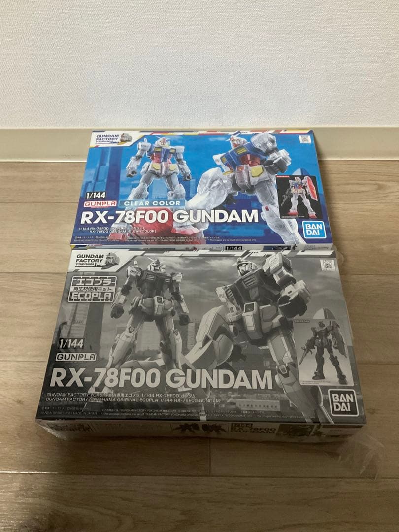 ガンダムファクトリー横浜　1/144 F00ガンダム　エコプラ・クリアカラー
