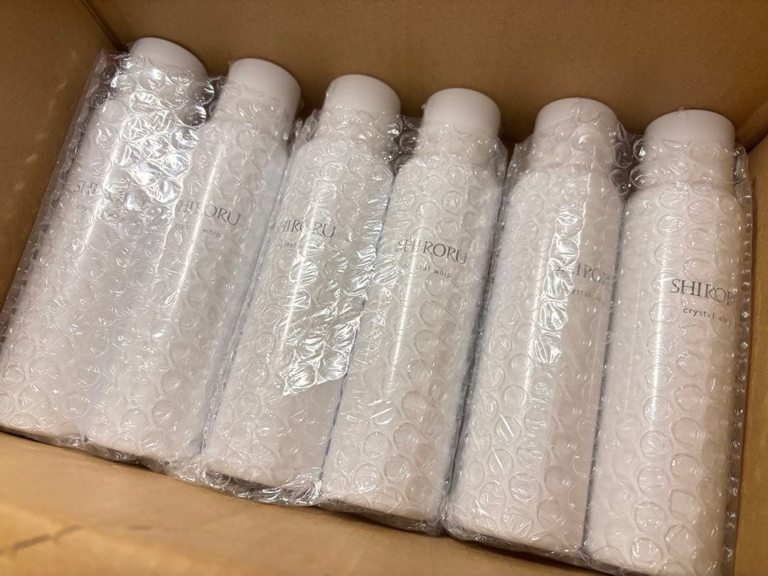 【新品未使用】SHIRORU クリスタルホイップ　6本セット