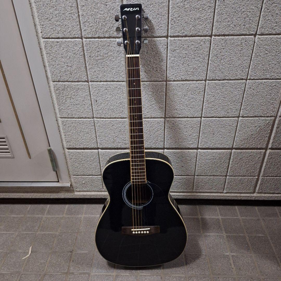 PRGR ARIA アリア ギター ブラック アコースティック ケース付き