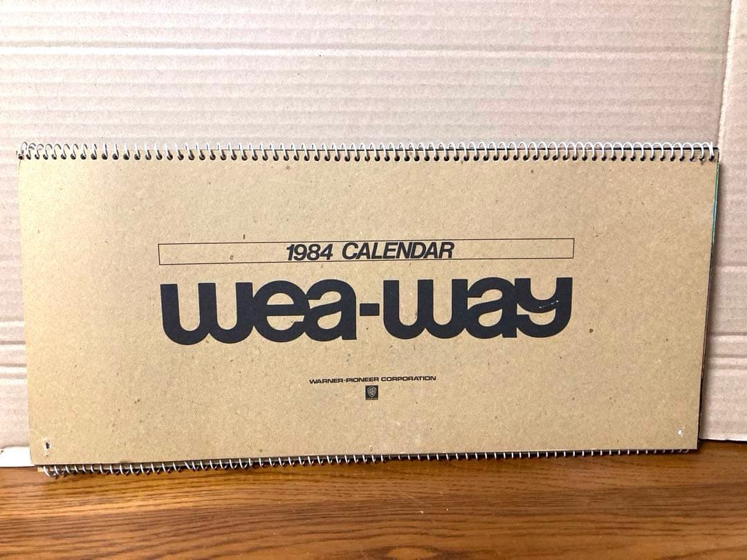 1984 カレンダー wea-way ヴァンヘイレン QUEEN AC/DC