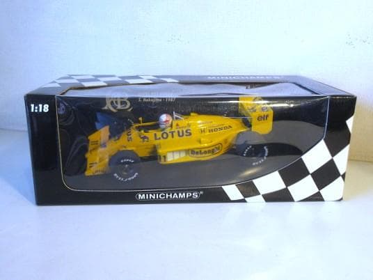 特価 MINICHAMPS (1/18) ロータス HONDA 99T 中嶋悟