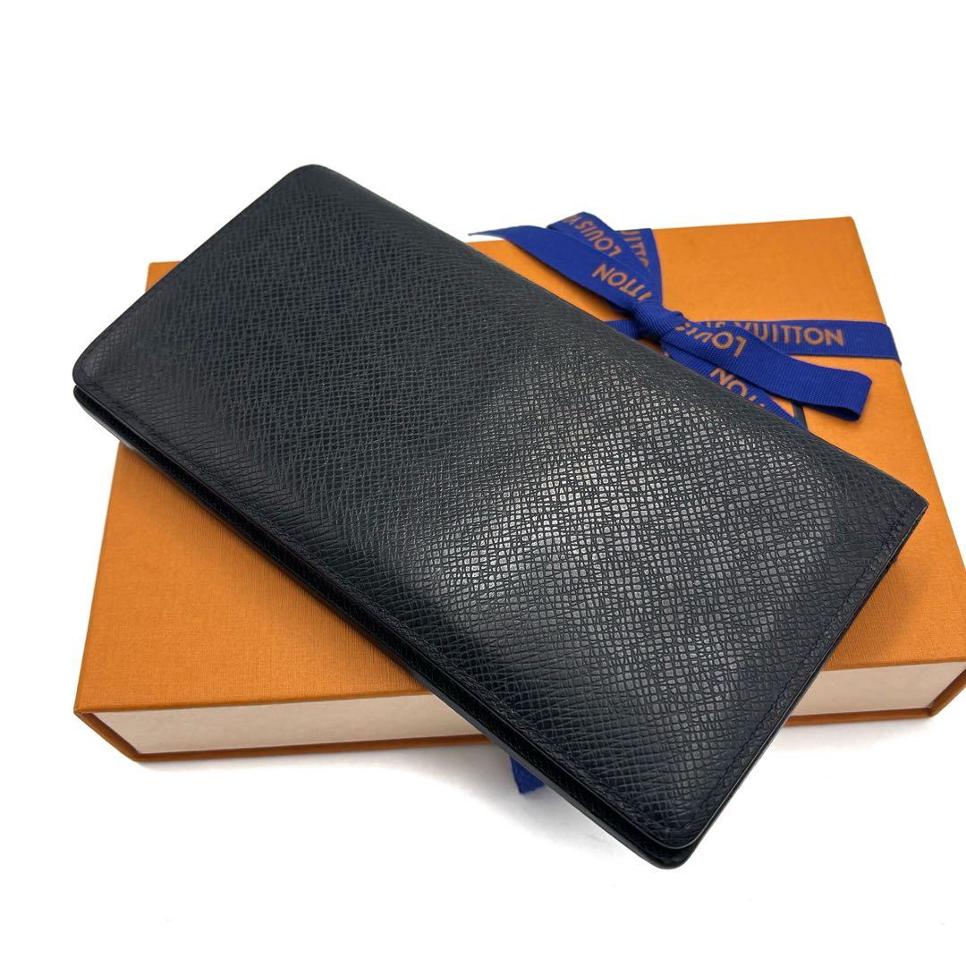 【美品】ルイヴィトン☆ タイガ ポルトフォイユブラザ 長財布
