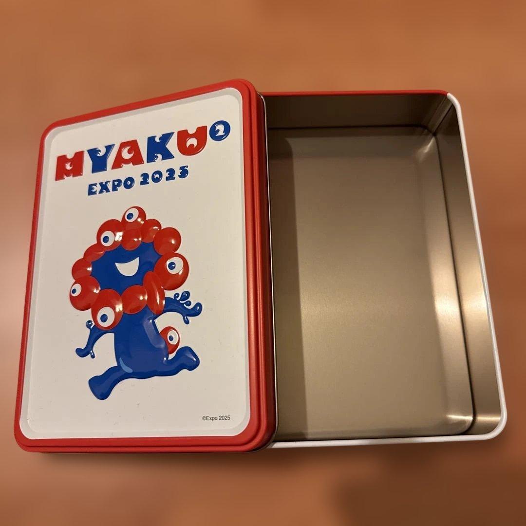 空き缶》 大阪万博 Expo 2025 ミャクミャクお菓子缶セット - メルカリ