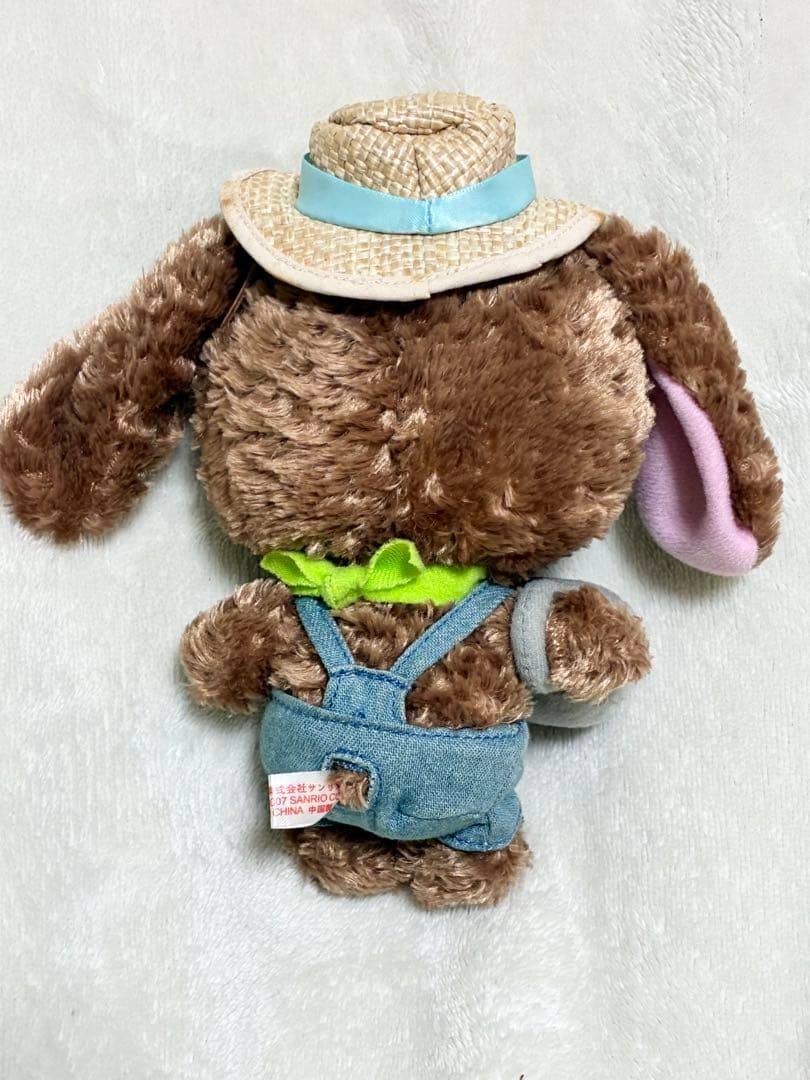 シュガーバニーズ☆くろうさ ぬいぐるみ☆平成レトロ マスコット サンリオ