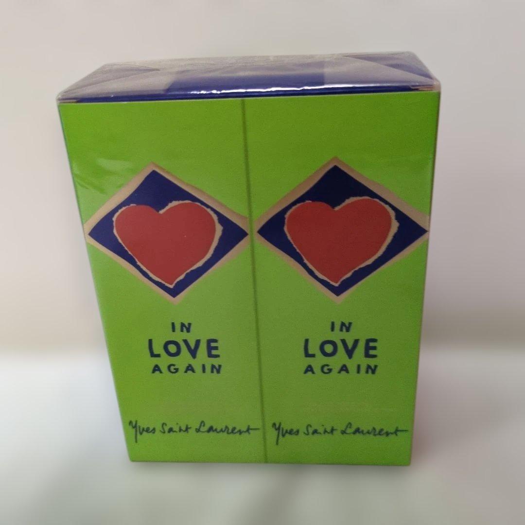 YSL イヴサンローラン インラブアゲイン 香水 100ml 2本 イヴ・サンローラン / イン ラブ アゲイン フルール デ ラ パッション