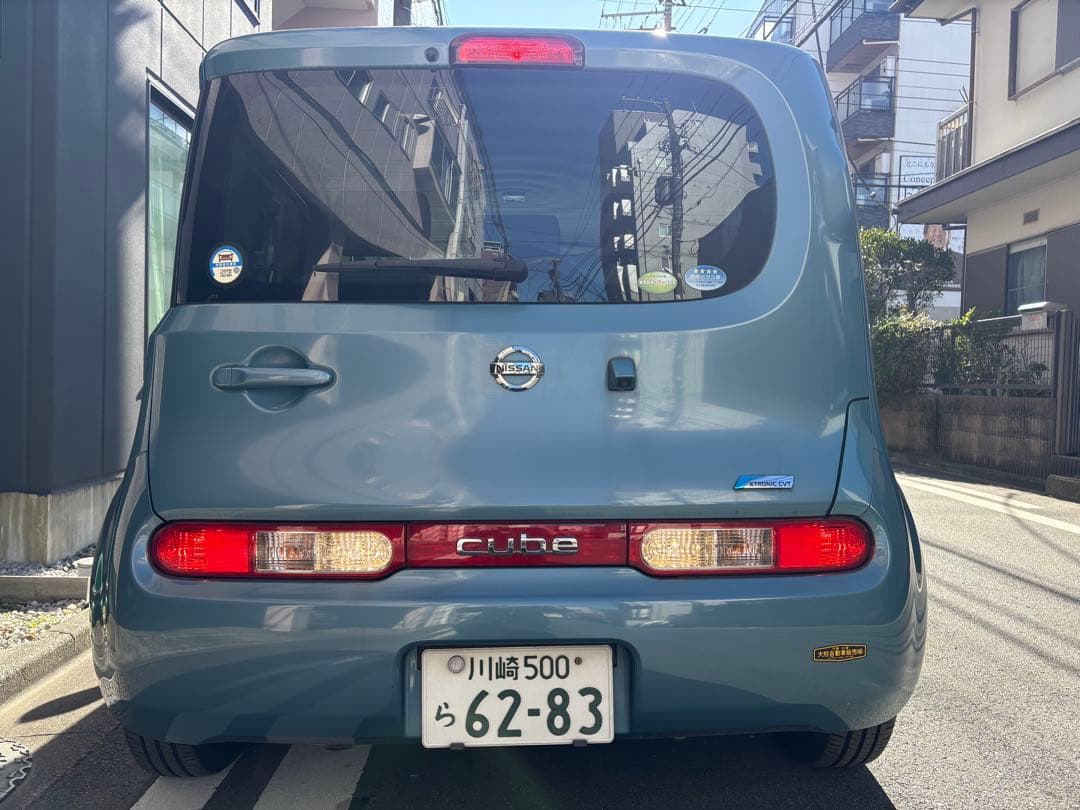 日産 キューブ cube 走行距離 極少9000キロ 川崎