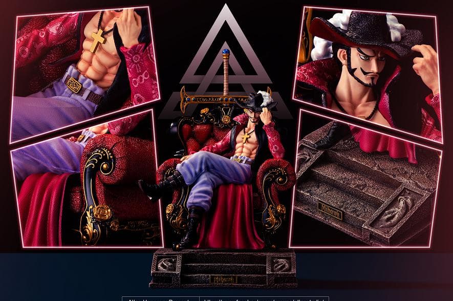 ワンピース ジュラキュール ミホーク フィギュア 塗装済み完成品 ガレージキット