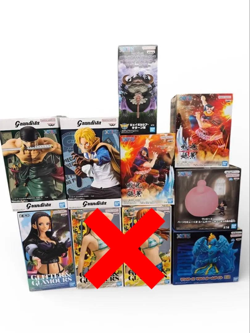 ワンピース　フィギュア　Grandista まとめ　8点