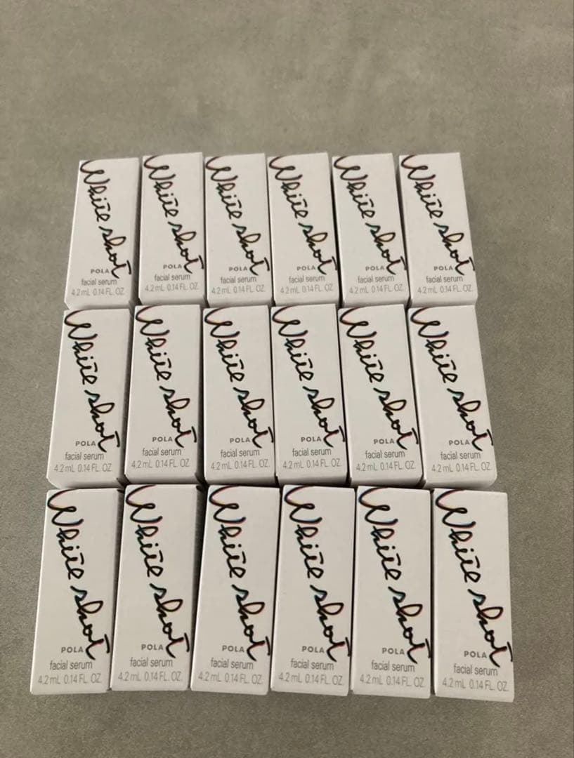 POLAホワイトショットフェイシャルセラム4.2ml＊18本