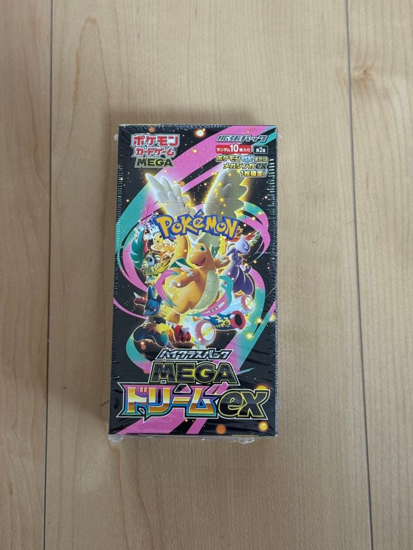 ポケモンカード MEGAドリームex BOX シュリンク付