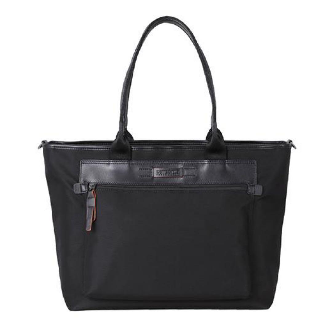 美品 サムソナイトブラックレーベル ビジネス カジュアルバッグ トートバッグ