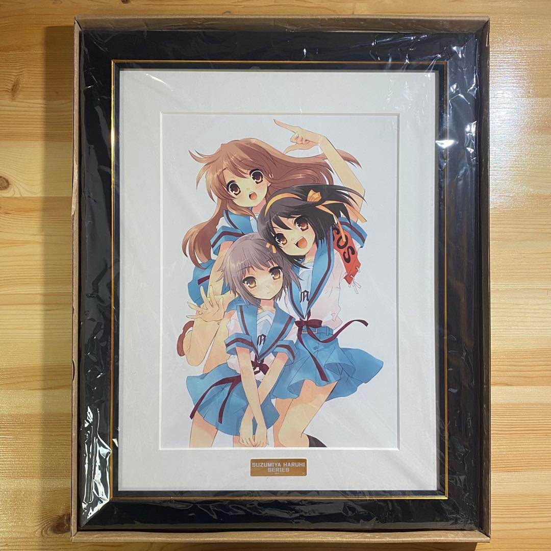 涼宮ハルヒの憂鬱　アートグラフA　複製原画　涼宮ハルヒ　長門有希　朝日奈みくる