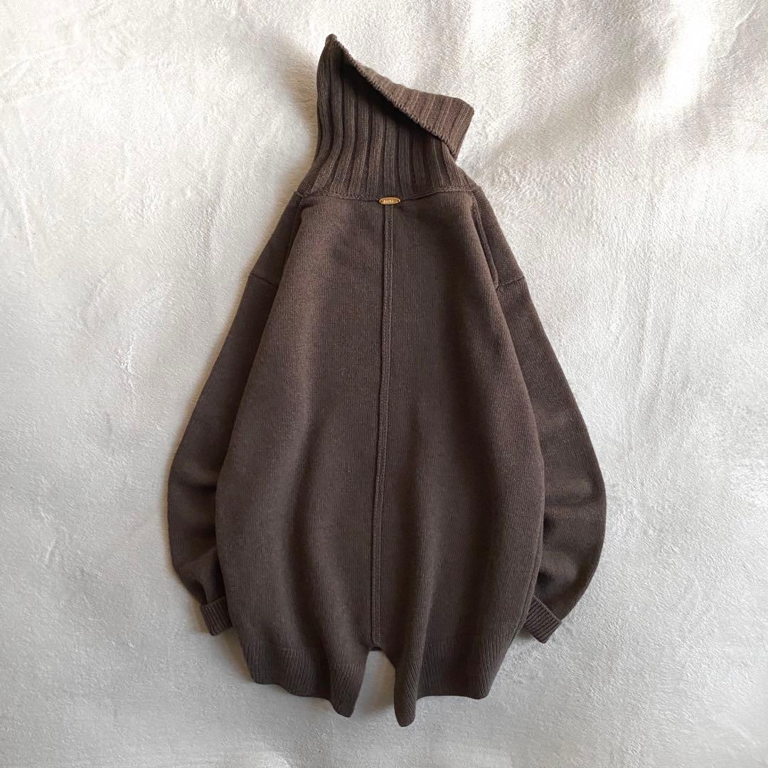 【ほぼ未使用✨】Deuxieme Classe JADEタートルニット　チョコ