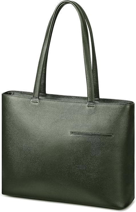 [ムラ] メンズ トートバッグ シュリンクレザー 大容量 スマホポケット付き