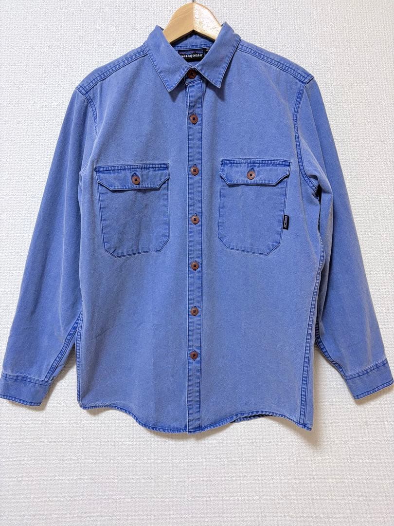 90's PATAGONIA キャンバスシャツ　雪無しタグ patagonia/パタゴニア】より90s雪なしタグチェックシャツのご紹介です