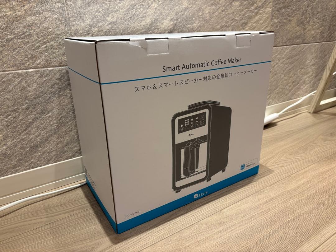 【新品未開封】+Style スマート全自動コーヒーメーカー