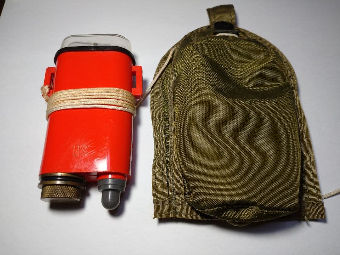 米軍装備品　SDU-5/Eストロボライト 動作品　電池交換可能 Yahoo!オークション - 米軍SDU-5/Eシグナルストロボライト(ベトナム戦